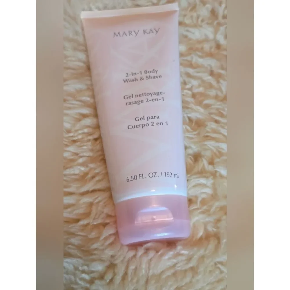 NEW Mary Kay 2-in-1 Body Wash & Shave - Light Pink Tube 6.50 Fl.oz./192 ml